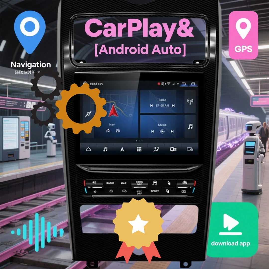 10.26 Inch For Maserati Quattroporte 2004-2012 Android Wireless CarPlay Screen Multimedia Player GPS Navigation Stereo CarPlay C
10.26 Inch For Maserati Quattroporte 2004-2012 Android Wireless CarPlay Screen Multimedia Player GPS Navigation Stereo CarPlay C