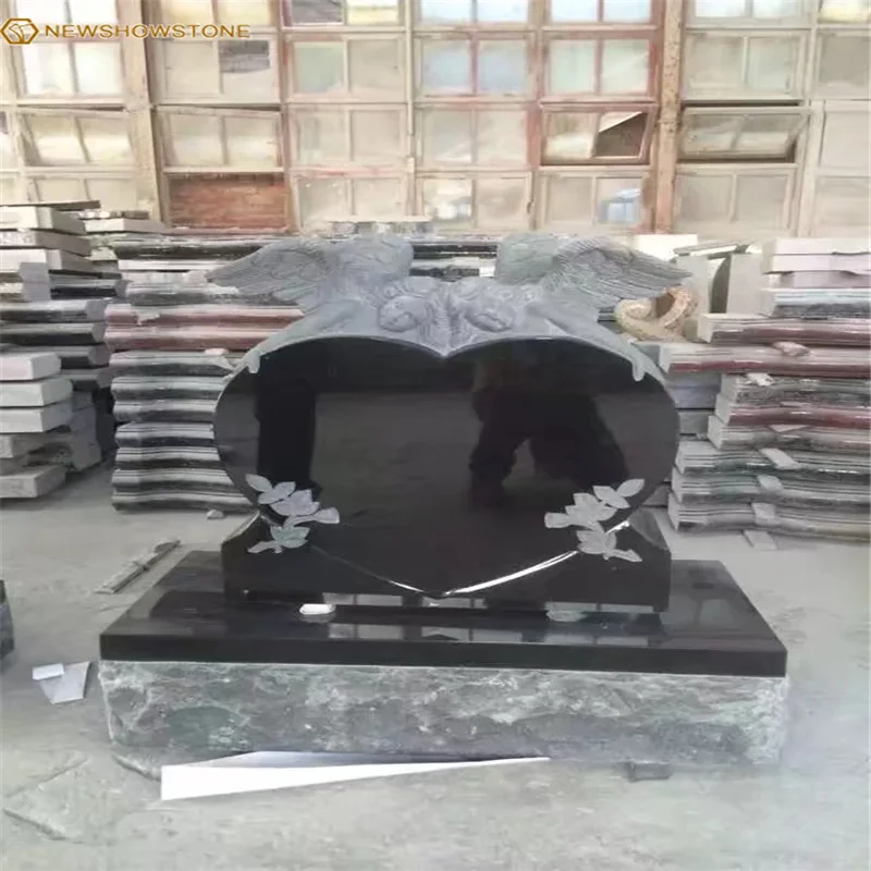 Customization Wholesale Modern Design Granite Tombstone Simple Black Headstone with Polished Surface Finish for Ceremonies
Customization Wholesale Modern Design Granite Tombstone Simple Black Headstone with Polished Surface Finish for Ceremonies