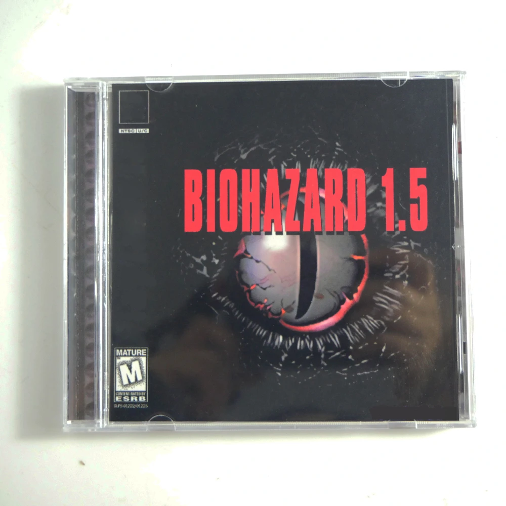 PS 1 BIOHAZARD 1.5 Copy Disc Game Unlock Console Retro Optical Driver Video Game Parts
PS 1 BIOHAZARD 1.5 Copy Disc Game Unlock Console Retro Optical Driver Video Game Parts