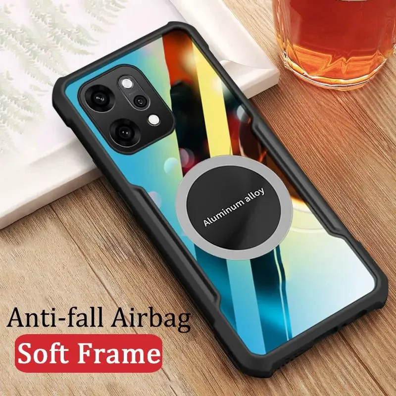 Case For OPPO Reno 14 Pro 5G 14F Car Mounted Magnetic Suction Airbag Shockproof Cover For OPPO Reno 14 Pro 14F Clear Backplane
Case For OPPO Reno 14 Pro 5G 14F Car Mounted Magnetic Suction Airbag Shockproof Cover For OPPO Reno 14 Pro 14F Clear Backplane