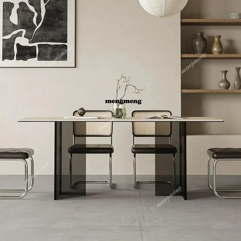 F5822 Snack Designer Dining Table Nordic Luxury Restaurant Newclassic Dining Table Salon Modern Unusual Wood Mesas De Jantar Fur
F5822 Snack Designer Dining Table Nordic Luxury Restaurant Newclassic Dining Table Salon Modern Unusual Wood Mesas De Jantar Fur