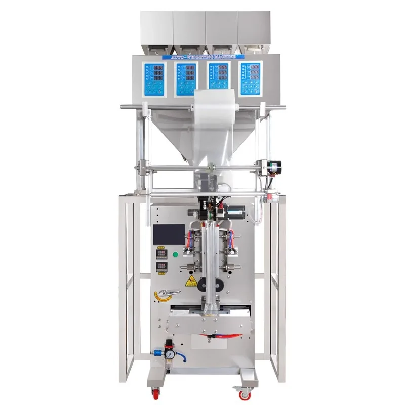 Automatic Granular Powder Seed Seasoning Powder Packing Machine Flower Tea Health Tea Chinese Medicinal Materials Multi-head
Automatic Granular Powder Seed Seasoning Powder Packing Machine Flower Tea Health Tea Chinese Medicinal Materials Multi-head