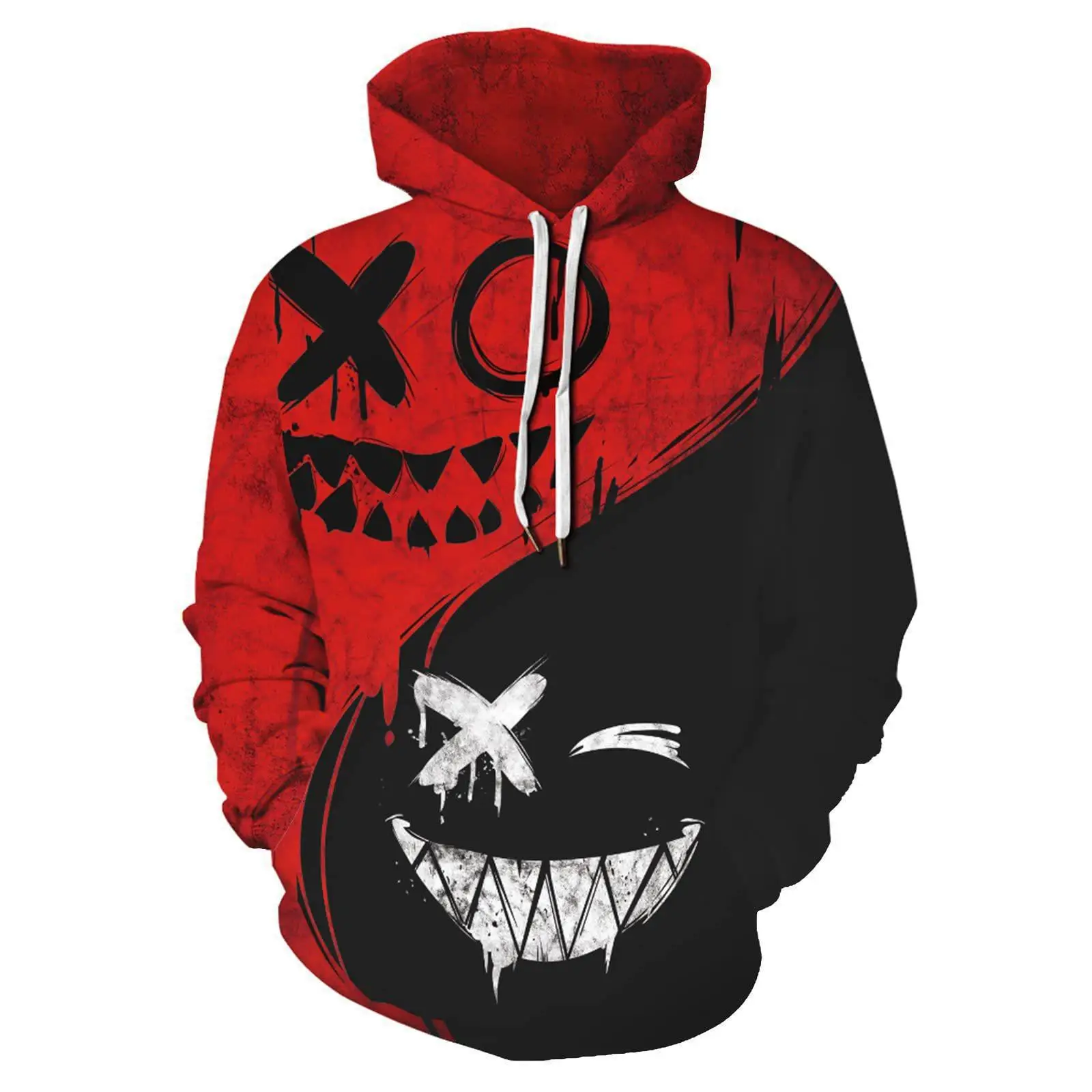 Vintage Men's Hooded Sweatshirt Cartoon Demon Print Long Sleeve Street Outdoor Hoodie Double Hood Pullover Clothing Fashion Tops
Vintage Men's Hooded Sweatshirt Cartoon Demon Print Long Sleeve Street Outdoor Hoodie Double Hood Pullover Clothing Fashion Tops