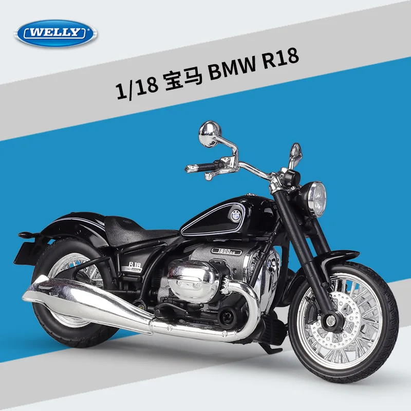 WELLY 1:18 BMW R18 Cruise Heavy Motorcycle Diecasts Metal Toy Street Racing Motorcycle Model Collection Kids Gift
WELLY 1:18 BMW R18 Cruise Heavy Motorcycle Diecasts Metal Toy Street Racing Motorcycle Model Collection Kids Gift