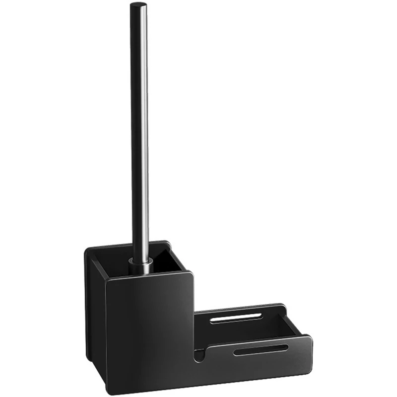 Toilet Brush Holder Wall Mounted Bathroom Cleaning Brush Aluminum Toilet Brush For Cleaning Storage Black
Toilet Brush Holder Wall Mounted Bathroom Cleaning Brush Aluminum Toilet Brush For Cleaning Storage Black