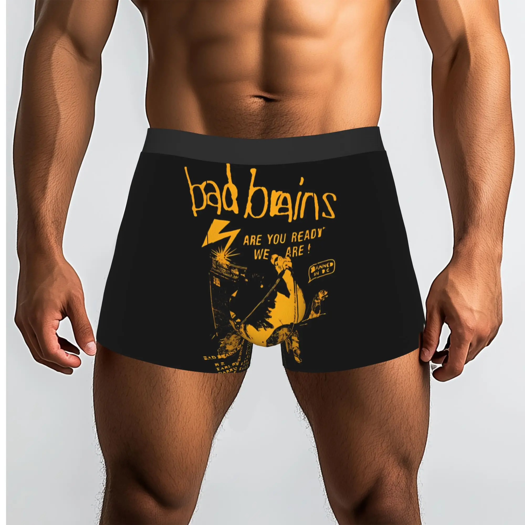 Bad Brains Punk Oversized Bad Brains Underpants Homme Panties Male Underwear Ventilate Shorts Boxer Briefs
Bad Brains Punk Oversized Bad Brains Underpants Homme Panties Male Underwear Ventilate Shorts Boxer Briefs