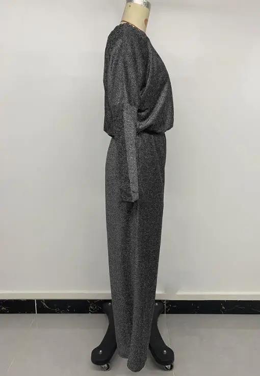Temperament Female Elegant Long Party Jumpsuits Autumn New Fashion Slant Shoulder Sparkling Glitter Evening Jumpsuit for Women
Temperament Female Elegant Long Party Jumpsuits Autumn New Fashion Slant Shoulder Sparkling Glitter Evening Jumpsuit for Women