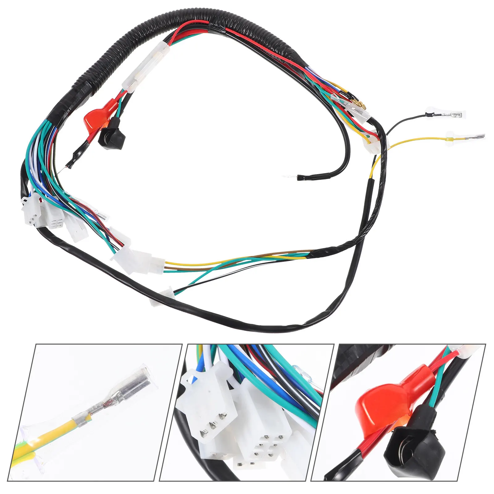 1Set Trailer Wire Extension Harness for Beach Vehicles Off-Road Motorcycles 50Cc-110Cc Splashproof Plastic Coated Wiring Kit
1Set Trailer Wire Extension Harness for Beach Vehicles Off-Road Motorcycles 50Cc-110Cc Splashproof Plastic Coated Wiring Kit