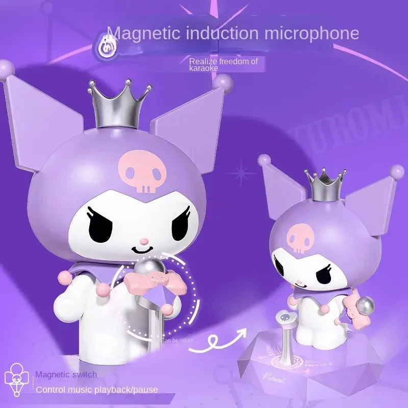 Sanrio Kuromi Stage Sound Wireless Bluetooth Speaker Audio Anime Peripheral High Quality Desktop Small Speaker Children Gifts
Sanrio Kuromi Stage Sound Wireless Bluetooth Speaker Audio Anime Peripheral High Quality Desktop Small Speaker Children Gifts