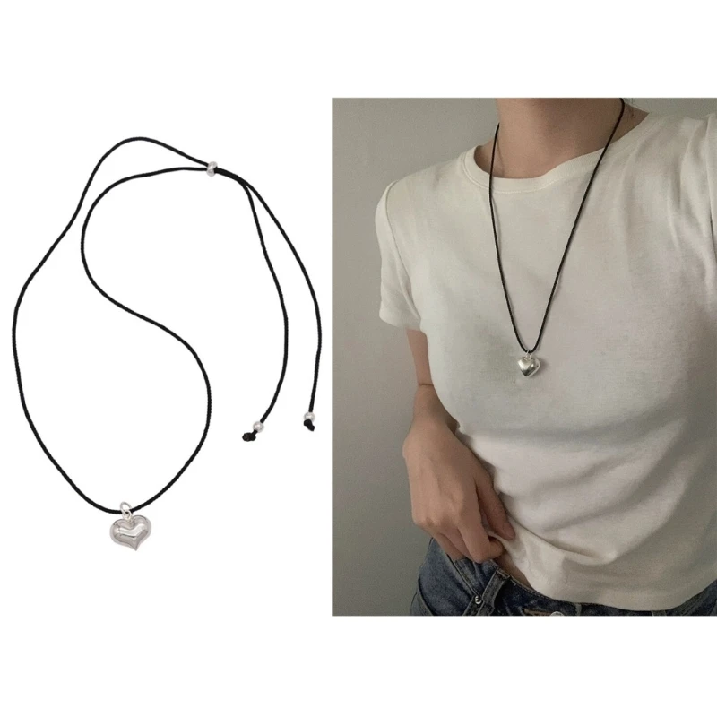 Heart Necklace Female Temperament Niche Net Red Collarbone Chain Korean Version Student Adjustable Chain Jewelry
Heart Necklace Female Temperament Niche Net Red Collarbone Chain Korean Version Student Adjustable Chain Jewelry