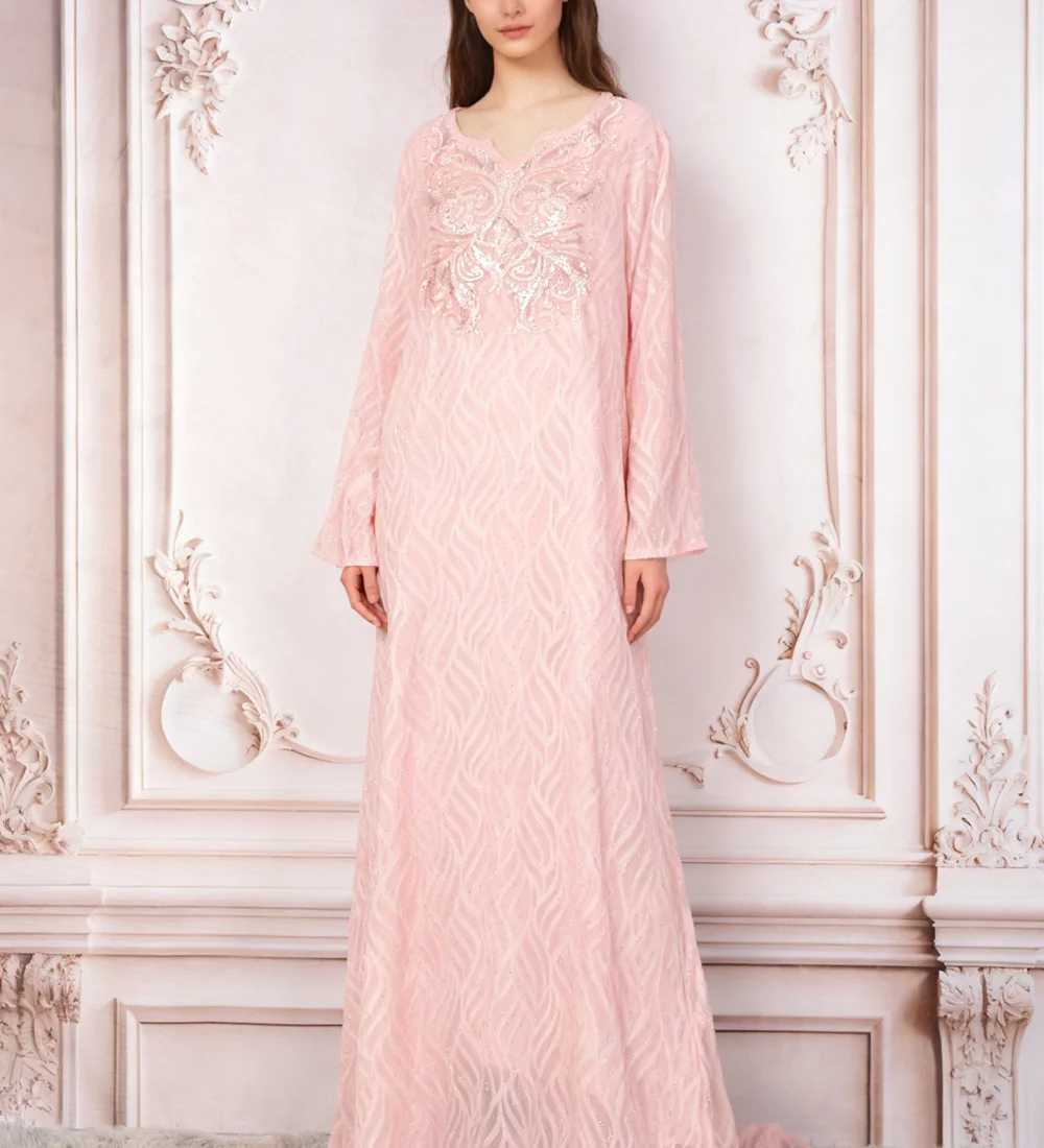 Eid Djellaba Sequins Abbayas Dubai Kaftan Women Muslim Dress Turkey Caftan Marocain Femme Robe Morocco Islam Jalabiya Vestidos
Eid Djellaba Sequins Abbayas Dubai Kaftan Women Muslim Dress Turkey Caftan Marocain Femme Robe Morocco Islam Jalabiya Vestidos