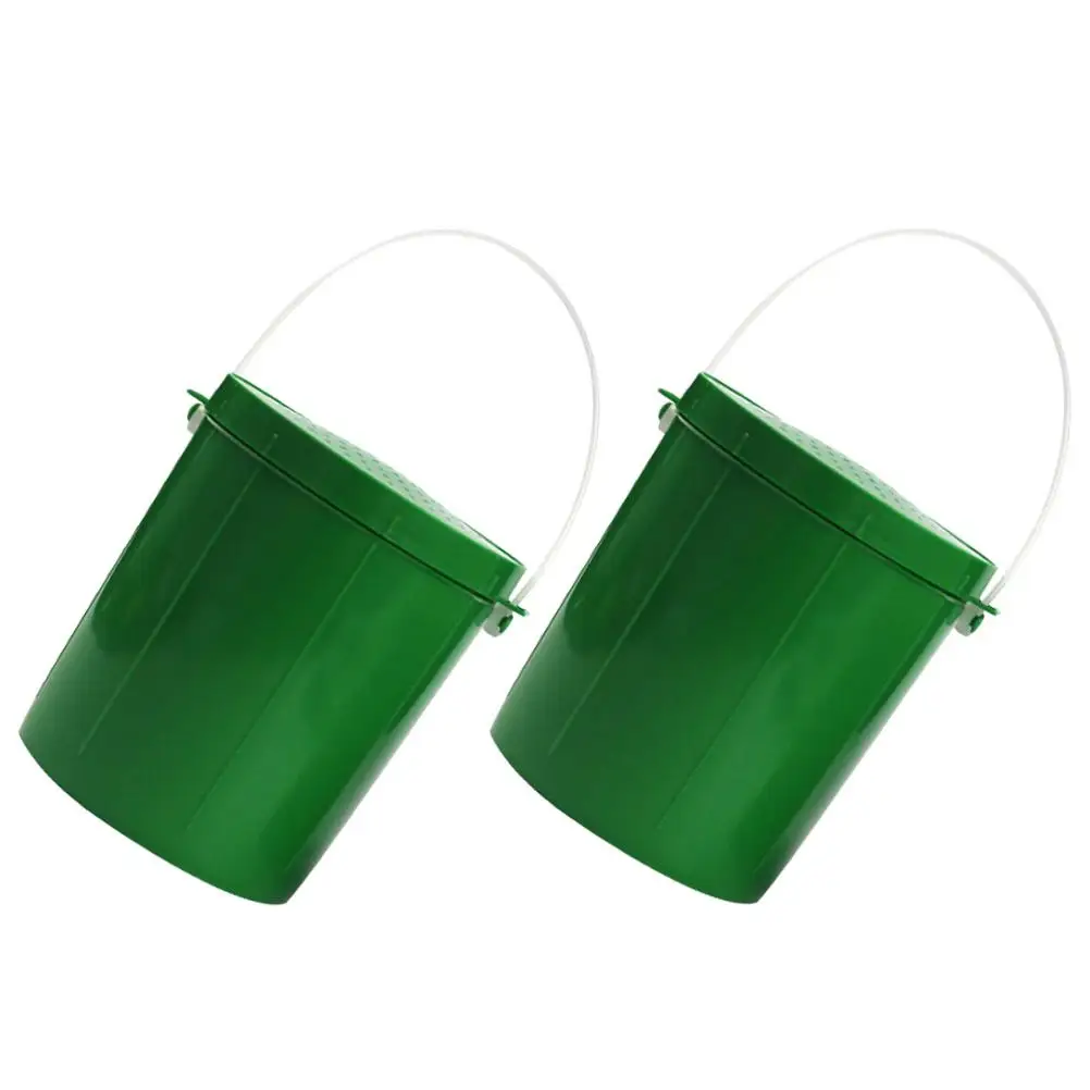 2Pcs Live Bucket Bait Container Fishing Accessories Breathable Vents for Bloodworm Fishing Gear Storage
2Pcs Live Bucket Bait Container Fishing Accessories Breathable Vents for Bloodworm Fishing Gear Storage