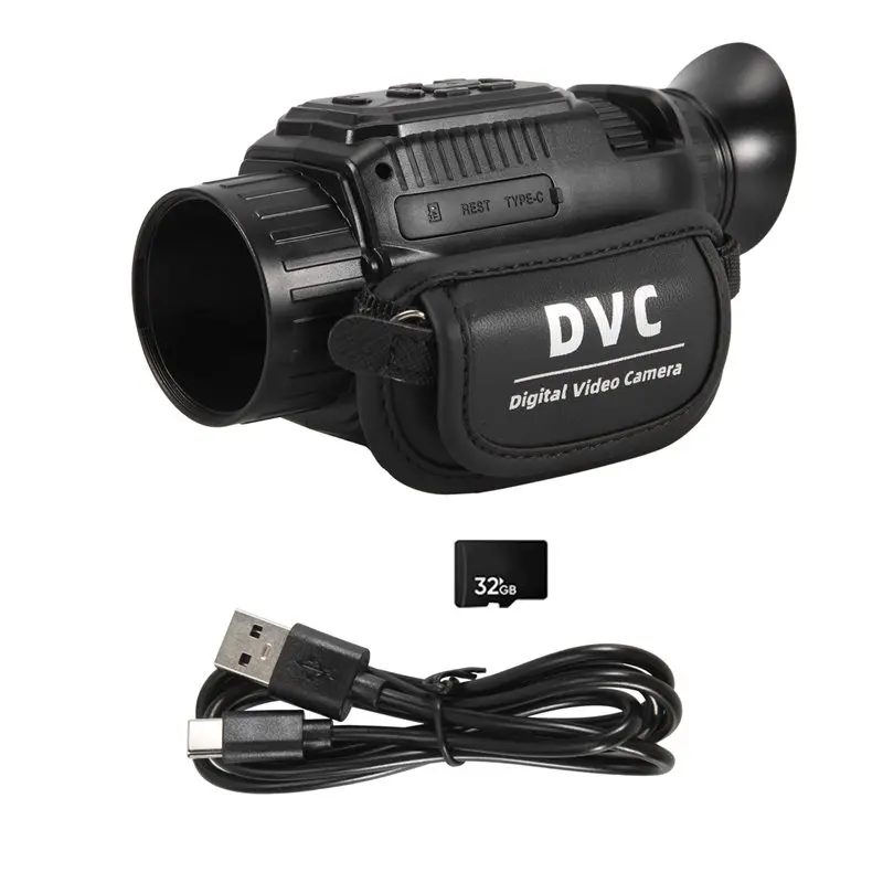 28X Digital Zoom Infrared Night Vision Monocular, 4K WIFI, 68MP Macro Lens& 32G Memory Card Included
28X Digital Zoom Infrared Night Vision Monocular, 4K WIFI, 68MP Macro Lens& 32G Memory Card Included