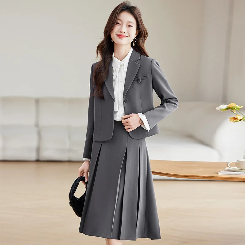 Formal Women's Suit for College Students' Interviews2025New Style Teacher's Outfit Small Stature Blazer Professional Suit Spring
Formal Women's Suit for College Students' Interviews2025New Style Teacher's Outfit Small Stature Blazer Professional Suit Spring