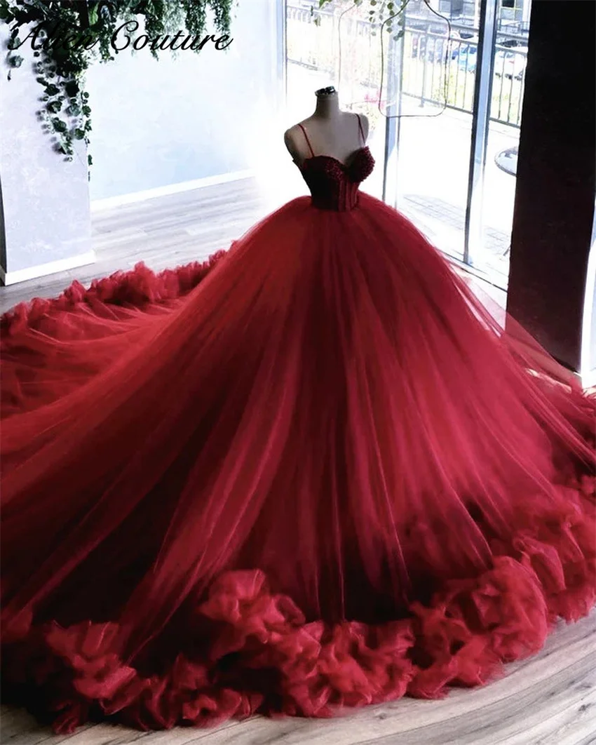 Luxury Red Princess Sweet 16 Quinceanera Dresses Ruffles Tiered Ball Gown Vestido De 15 Anos Birthday Dress Customized
Luxury Red Princess Sweet 16 Quinceanera Dresses Ruffles Tiered Ball Gown Vestido De 15 Anos Birthday Dress Customized
