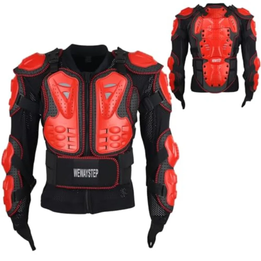 Motorcycle Protective Jacket Full Body Armor Chest Spine Protection Dirt Bike Gear for Men Motocross MTB Racing
Motorcycle Protective Jacket Full Body Armor Chest Spine Protection Dirt Bike Gear for Men Motocross MTB Racing