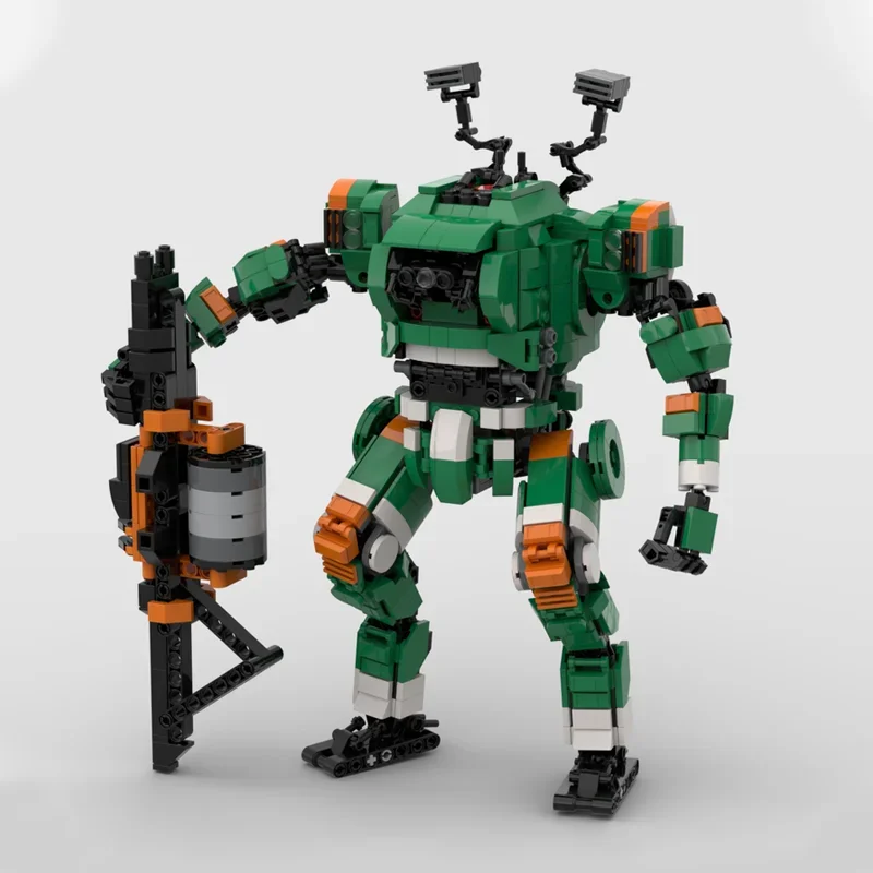 1071pcs Moc Game Model Battle Mecha BT-7274 Robot Building Blocks Creative Assembly Bricks Toys Kids DIY present
1071pcs Moc Game Model Battle Mecha BT-7274 Robot Building Blocks Creative Assembly Bricks Toys Kids DIY present