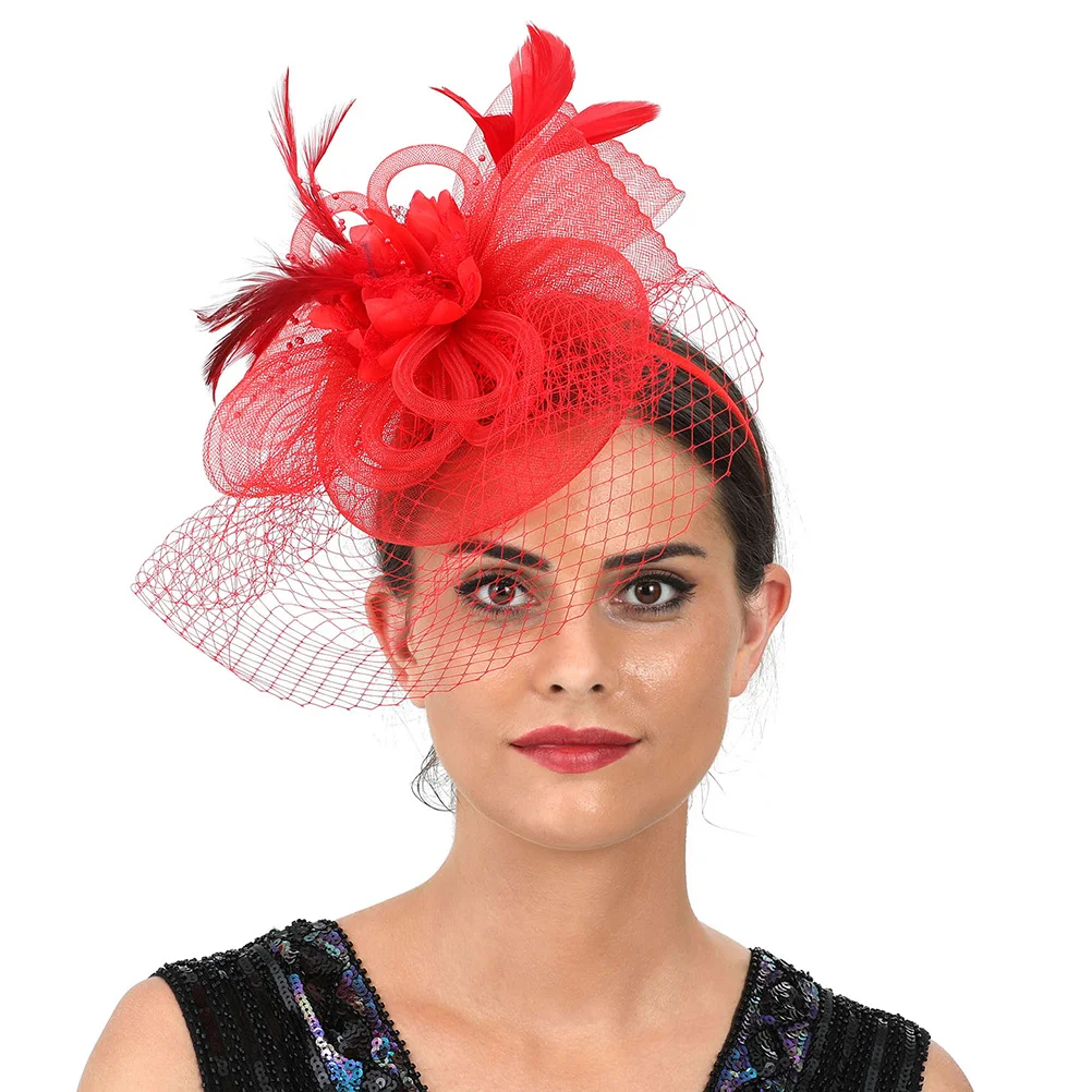 Fascinator Hat For Women Elegant Vintage Hair Accessory Cocktail Wedding Party Tea Festival Carnival Dress-Up Prop
Fascinator Hat For Women Elegant Vintage Hair Accessory Cocktail Wedding Party Tea Festival Carnival Dress-Up Prop