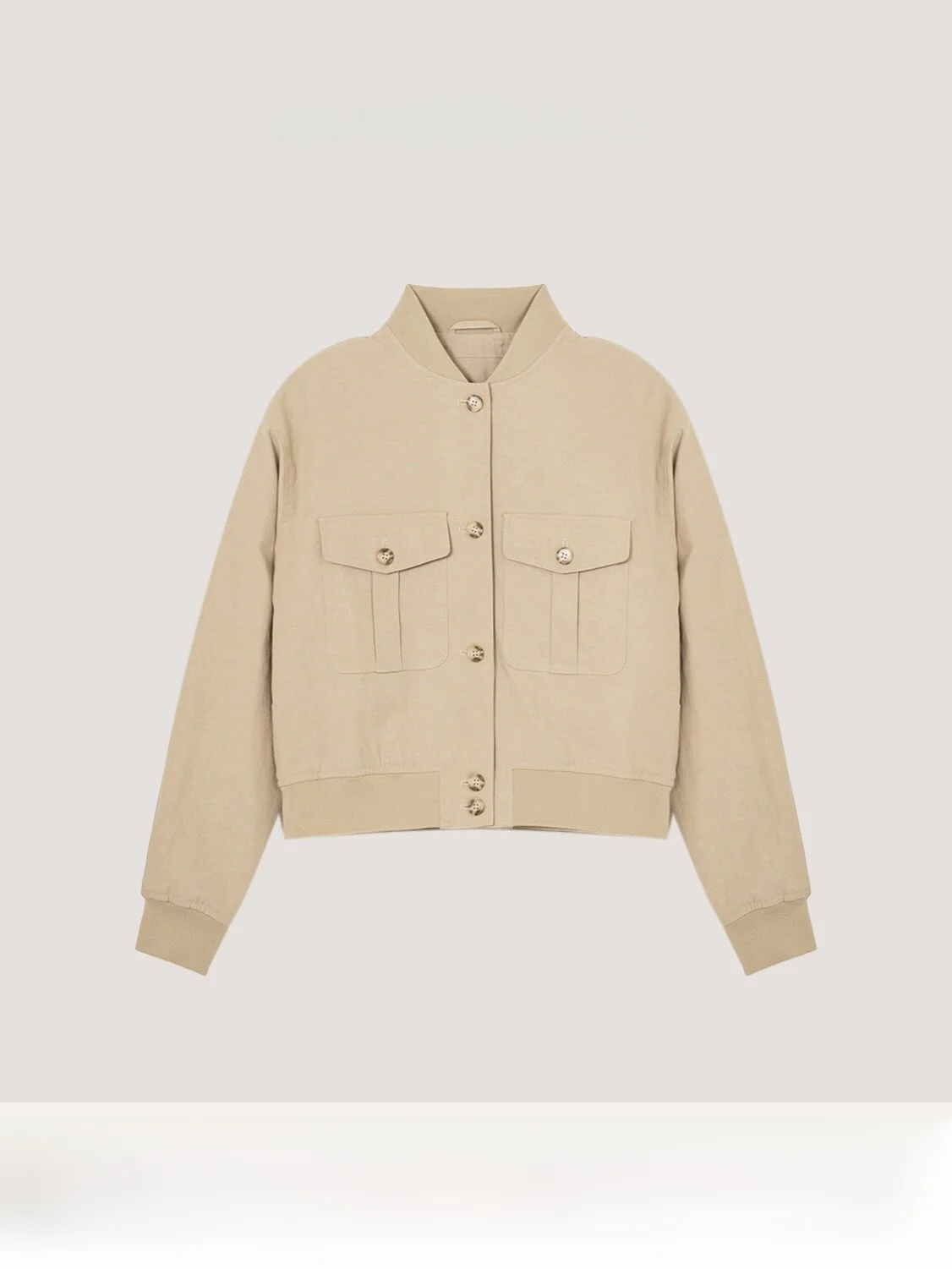 WDiva Daily Wear Baseball Collar Short Jacket Double Patch Pocket Ribbed Lenzing Cotton Women's Commute Style Zipper Closure
WDiva Daily Wear Baseball Collar Short Jacket Double Patch Pocket Ribbed Lenzing Cotton Women's Commute Style Zipper Closure