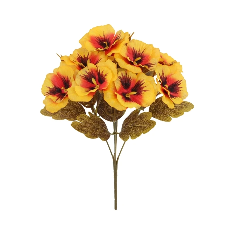 Five Prongs Artificial Pansies Silk Blooms Colorful Home Decoration Easy To Maintain
Five Prongs Artificial Pansies Silk Blooms Colorful Home Decoration Easy To Maintain