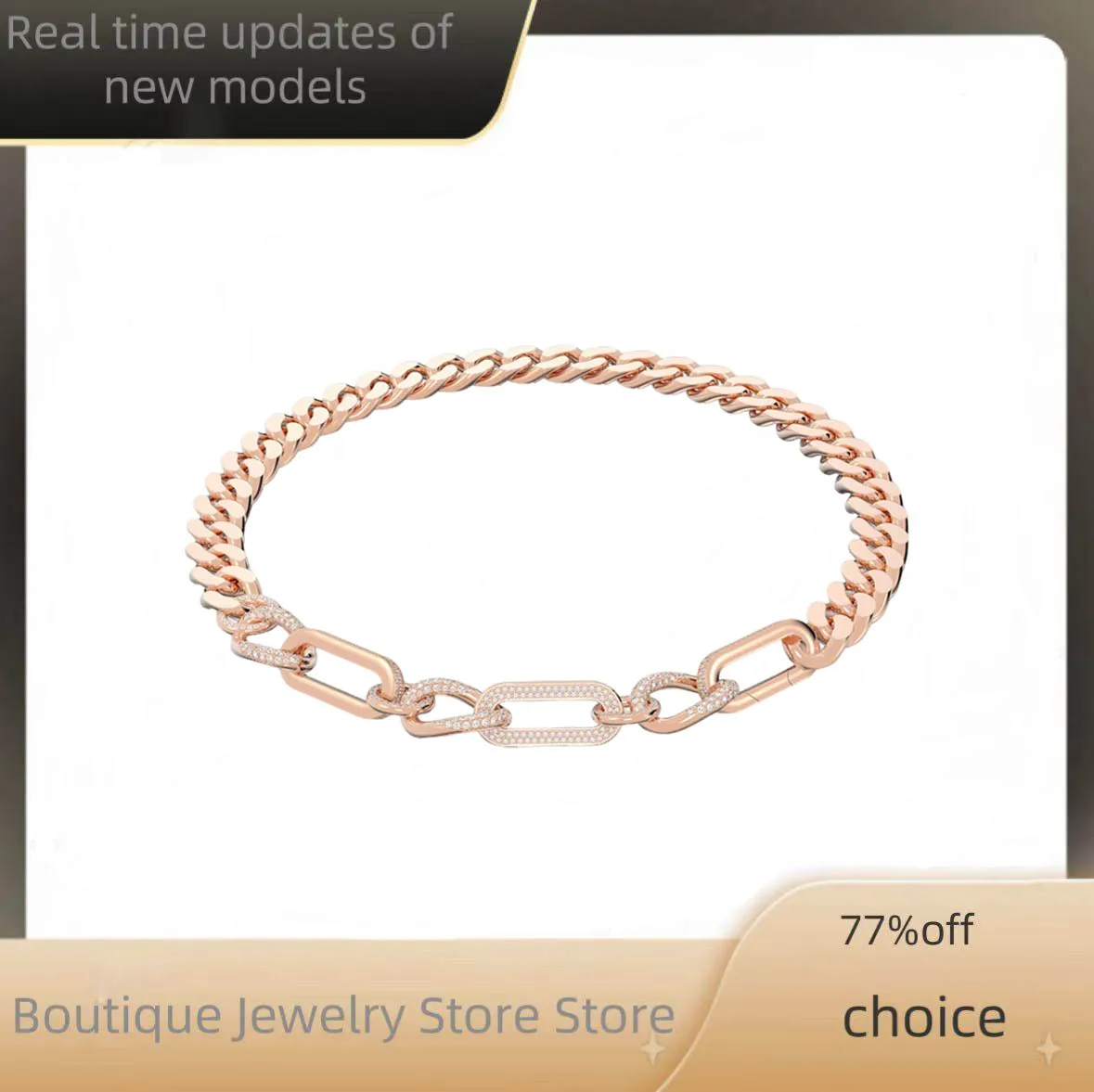 2025 Exquisite Luxury High Quality Rose Gold Necklace Pendant Jewelry Daily Dressing Party Banquet Essential - Holiday Gift
2025 Exquisite Luxury High Quality Rose Gold Necklace Pendant Jewelry Daily Dressing Party Banquet Essential - Holiday Gift