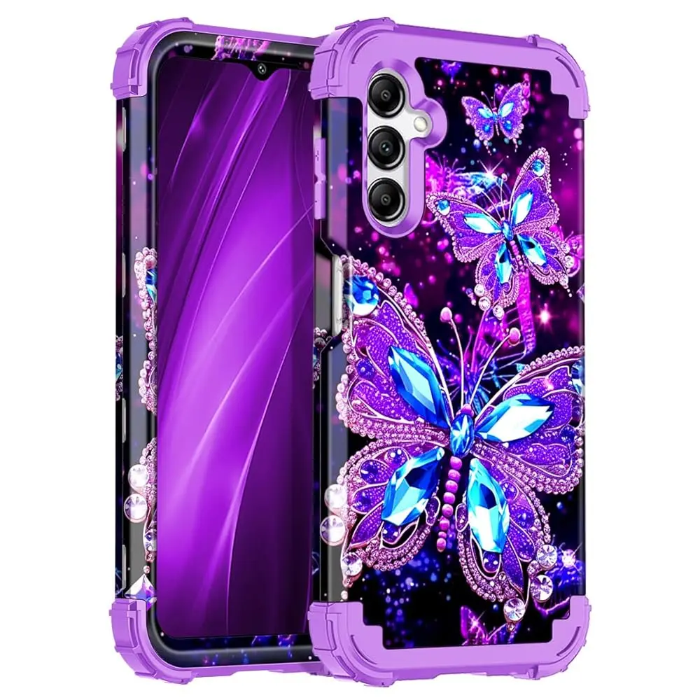 for Galaxy A14 5G Case,Glow in The Dark Three Layer Heavy Duty Shockproof Full Protection Hard Plastic Bumper+Soft Silicone
for Galaxy A14 5G Case,Glow in The Dark Three Layer Heavy Duty Shockproof Full Protection Hard Plastic Bumper+Soft Silicone