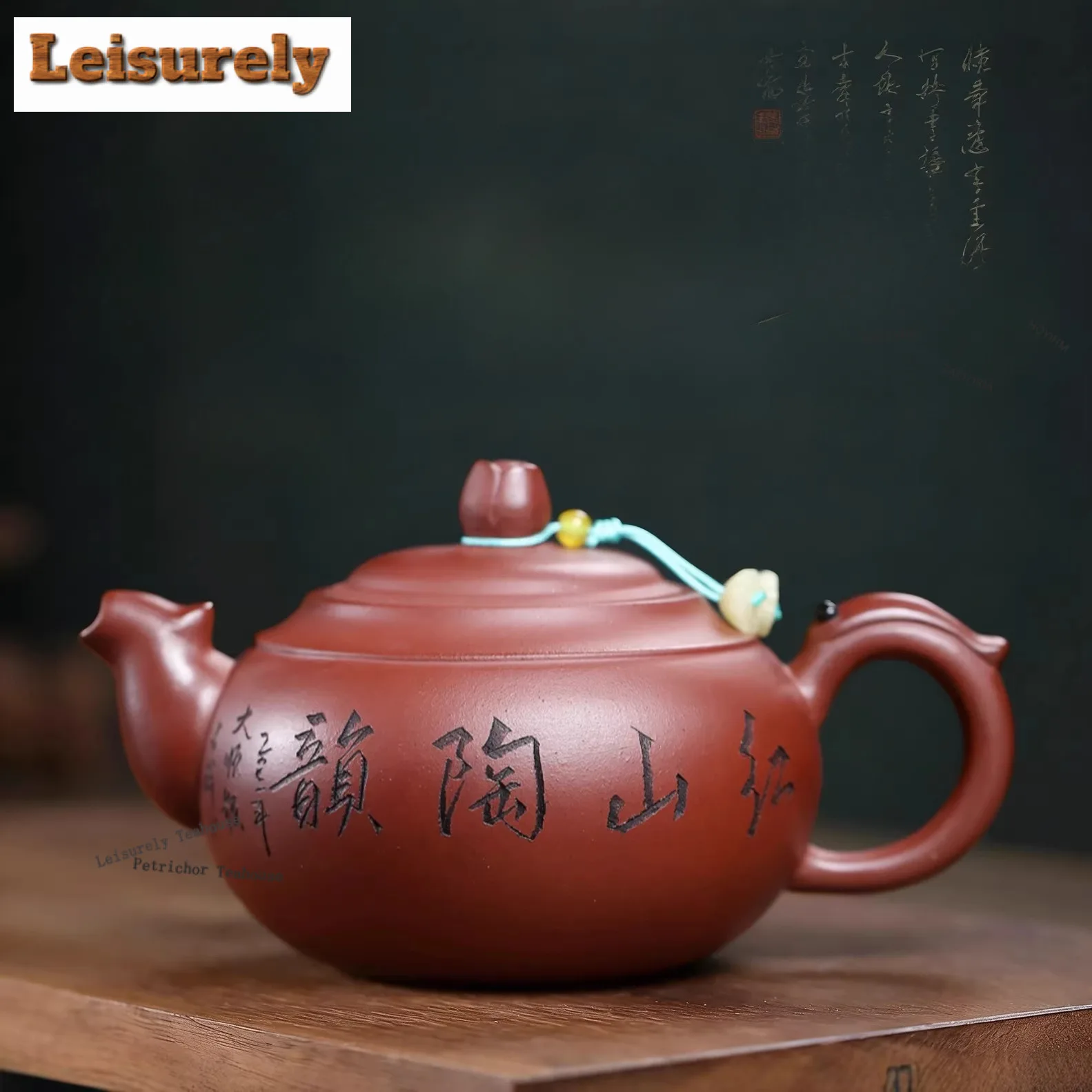320ml Luxury Yixing Purple Clay Teapots Handmade Lotus Beads Pot Raw Ore Clear Water Mud Kettle Zisha Tea Set For Tea Collection
320ml Luxury Yixing Purple Clay Teapots Handmade Lotus Beads Pot Raw Ore Clear Water Mud Kettle Zisha Tea Set For Tea Collection