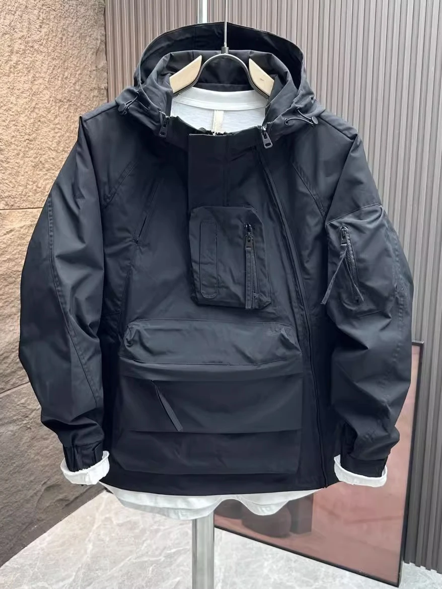 Модная мужская толстовка с капюшоном Jaet Loose Long Sve with Big kets Весенне-осенняя рабочая одежда Sle Повседневная верхняя одежда Faion Design
Модная мужская толстовка с капюшоном Jaet Loose Long Sve with Big kets Весенне-осенняя рабочая одежда Sle Повседневная верхняя одежда Faion Design