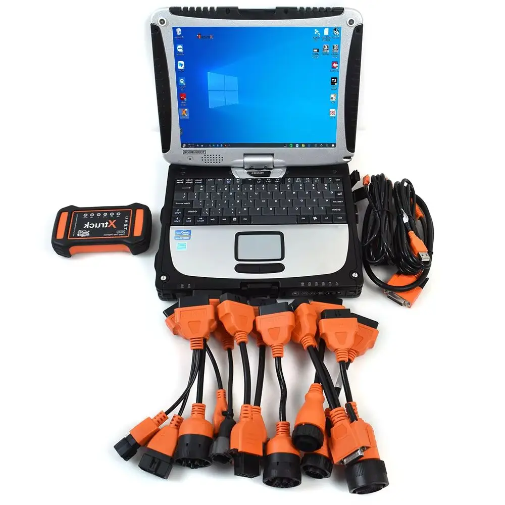 Планшет FZ G1/ноутбук CF19 + Y009 HDD Диагностика транспортных средств Мультибрендовые диагностические аксессуары для тяжелых грузовых экскаваторов UD/MACK
Планшет FZ G1/ноутбук CF19 + Y009 HDD Диагностика транспортных средств Мультибрендовые диагностические аксессуары для тяжелых грузовых экскаваторов UD/MACK