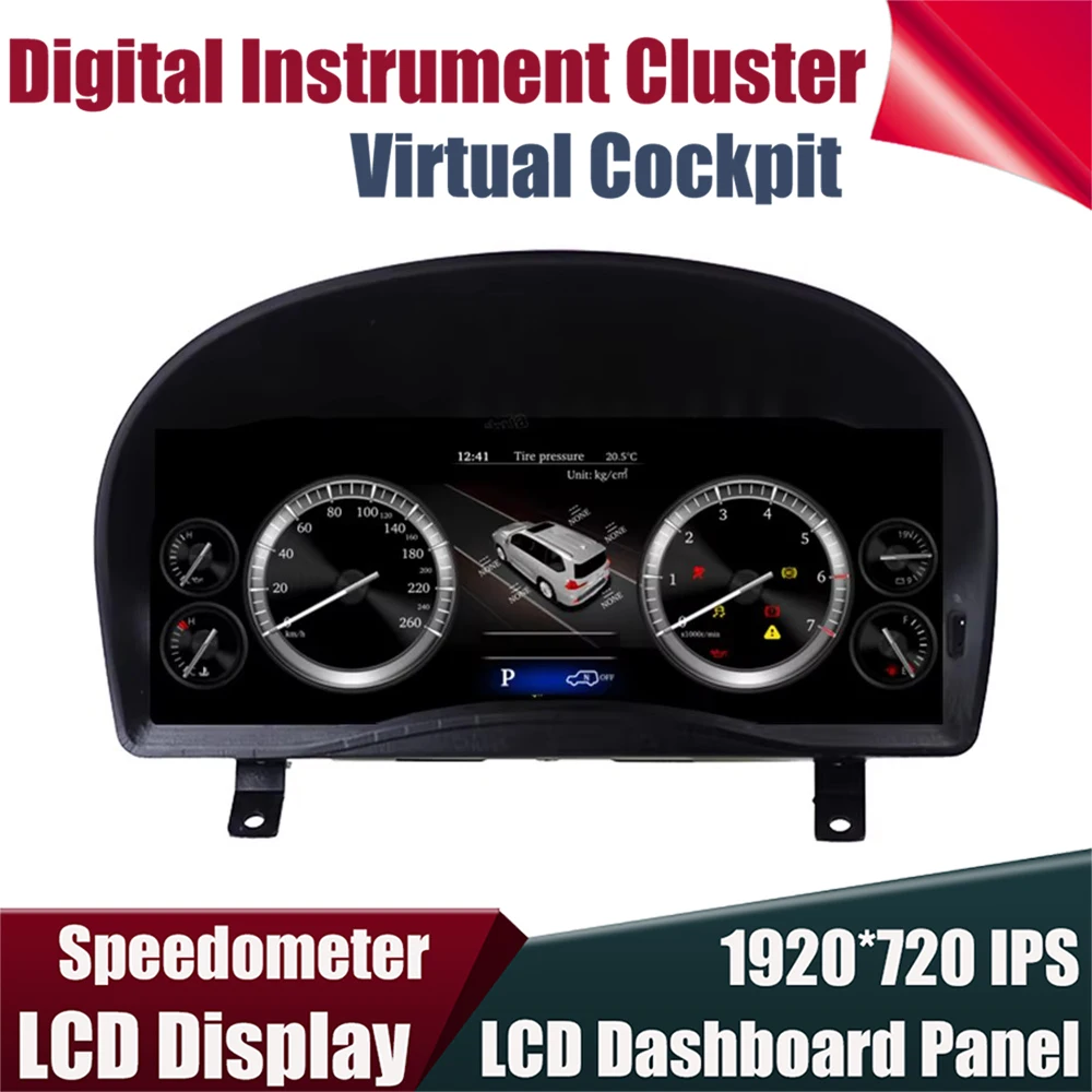 12.3 ''Digital Gauge Instrument Cluster For Toyota Alphard 2008-2018 LCD Panel Speedometer Dashboard Odometer Virtual Cockpit
12.3 ''Digital Gauge Instrument Cluster For Toyota Alphard 2008-2018 LCD Panel Speedometer Dashboard Odometer Virtual Cockpit
