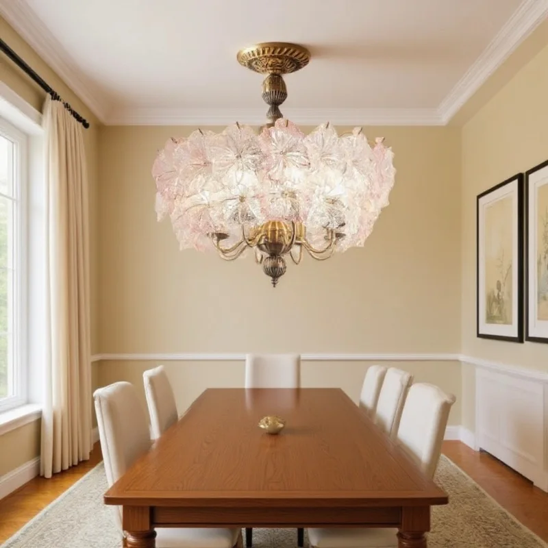 SANDYHA французский ретро подвесной светильник для спальни, стеклянный абажур, дизайн светодиодной лампы, украшение для гостиной, обеденный стол, светильники
SANDYHA французский ретро подвесной светильник для спальни, стеклянный абажур, дизайн светодиодной лампы, украшение для гостиной, обеденный стол, светильники