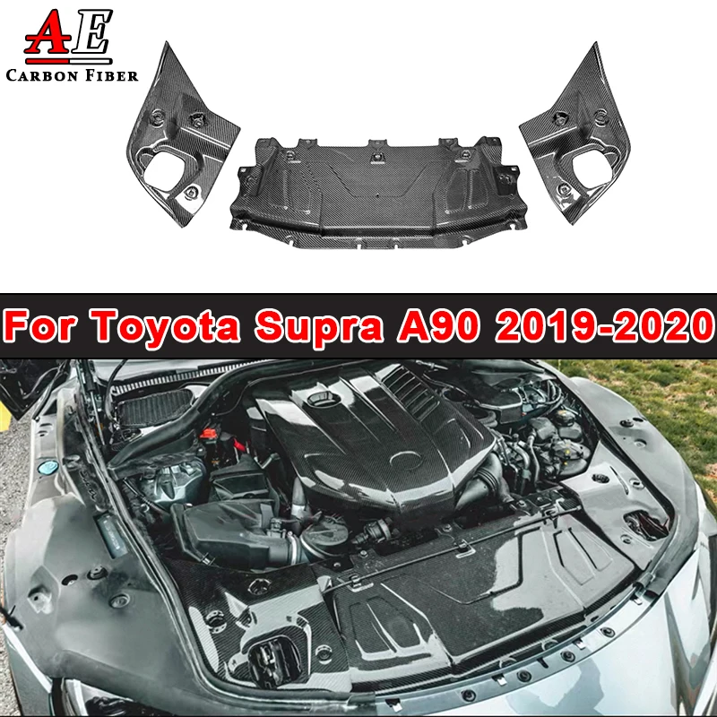 Car Inner Interior Cooling Slam Engine Bay Panel Radiator Cover Parts For Toyota Supra GR A90 Carbon Fiber Water Tank Guard
Car Inner Interior Cooling Slam Engine Bay Panel Radiator Cover Parts For Toyota Supra GR A90 Carbon Fiber Water Tank Guard