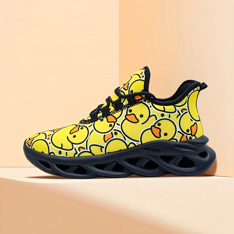 Ladies Men Unisex bright yellow duck print casual sneakers-Low-cut breathable fabric andmdThe sole is suitable for outdoor runni
Ladies Men Unisex bright yellow duck print casual sneakers-Low-cut breathable fabric andmdThe sole is suitable for outdoor runni