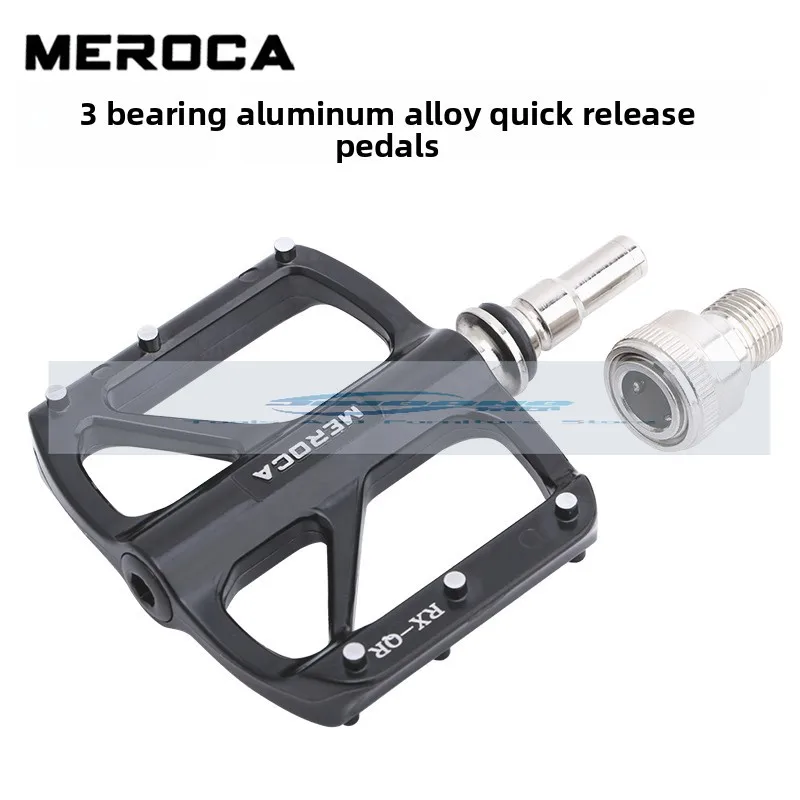 MEROCA Quick Release Pedal Folding Bike Bicycle Sanperin Cycling Pedal Anti-skid Mountain Bike Aluminum Alloy Pedal
MEROCA Quick Release Pedal Folding Bike Bicycle Sanperin Cycling Pedal Anti-skid Mountain Bike Aluminum Alloy Pedal