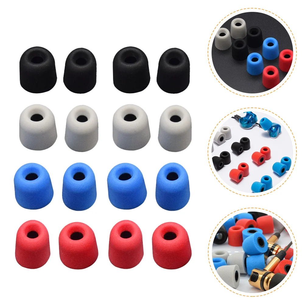 8 Pairs Replacement Ear Tips Earplugs Headphone Earbuds Accessory Earphone Headset Sponge Comfortable Pads
8 Pairs Replacement Ear Tips Earplugs Headphone Earbuds Accessory Earphone Headset Sponge Comfortable Pads