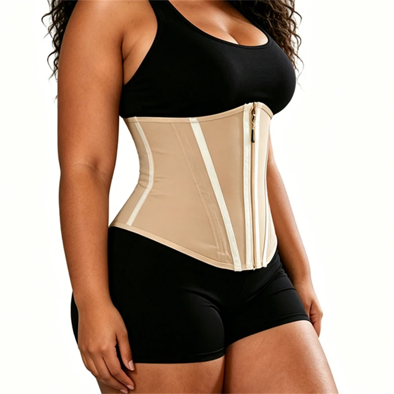 Slimming Body Shaper Women's Underbust Corset Waist Cincher Trainer Tummy Control Girdles Fajas Postpartum Zipper Shapewear
Slimming Body Shaper Women's Underbust Corset Waist Cincher Trainer Tummy Control Girdles Fajas Postpartum Zipper Shapewear