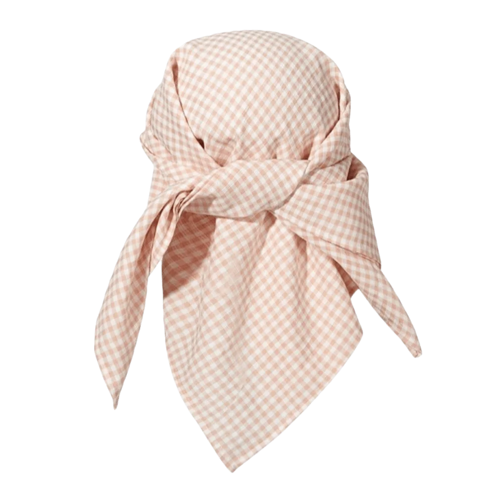 Cotton Korean Headscarf Baseball Hat Breathable Checkered Triangle Headscarf Baseball Cap Quick Drying Sweet
Cotton Korean Headscarf Baseball Hat Breathable Checkered Triangle Headscarf Baseball Cap Quick Drying Sweet