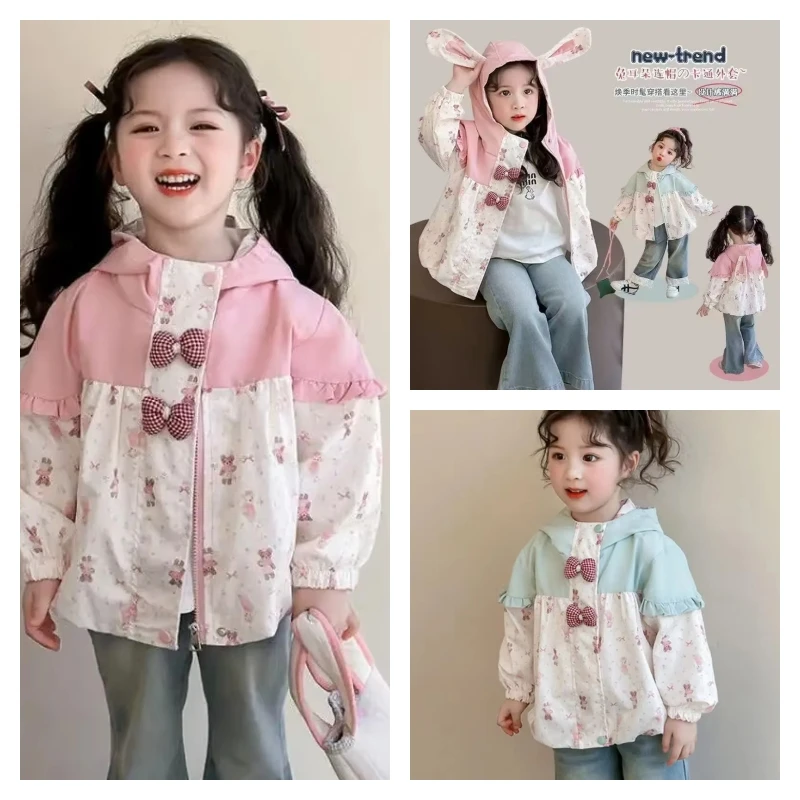 hot Kawaii Girl Outdoor Jackets Fashion Student Spring Autumn Period Cartoon Casual Lapel Zipper Coat Tops Children's Clothing
hot Kawaii Girl Outdoor Jackets Fashion Student Spring Autumn Period Cartoon Casual Lapel Zipper Coat Tops Children's Clothing