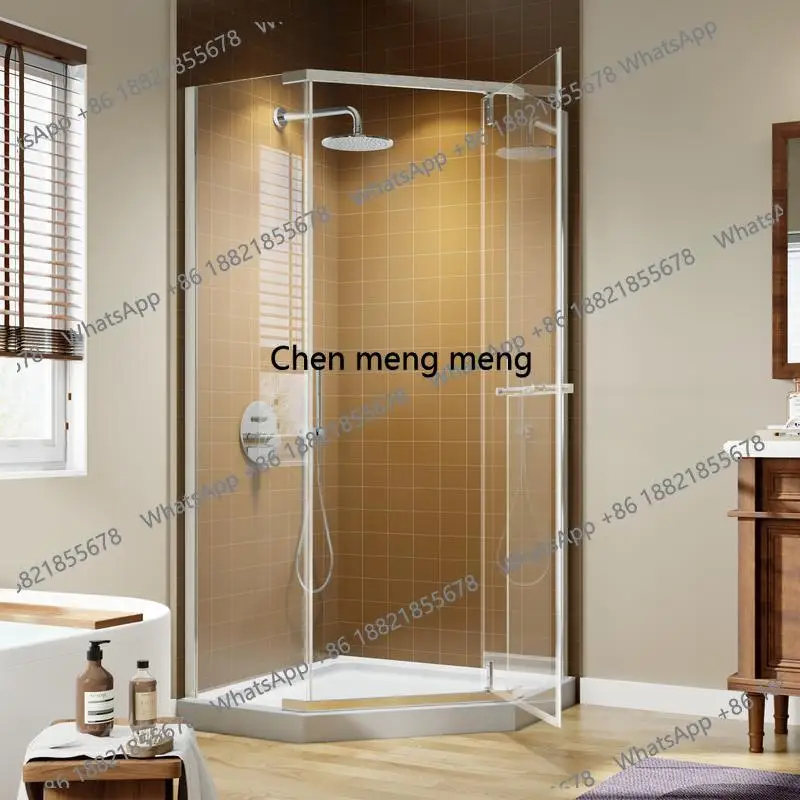 Бескаркасная душевая кабина Neo-Angle 36 дюймов (Ш) x 72 дюйма (В), прозрачное закаленное стекло 1/4 дюйма (6 мм), распашная дверь, отделка из матового никеля, душевая система
Бескаркасная душевая кабина Neo-Angle 36 дюймов (Ш) x 72 дюйма (В), прозрачное закаленное стекло 1/4 дюйма (6 мм), распашная дверь, отделка из матового никеля, душевая система