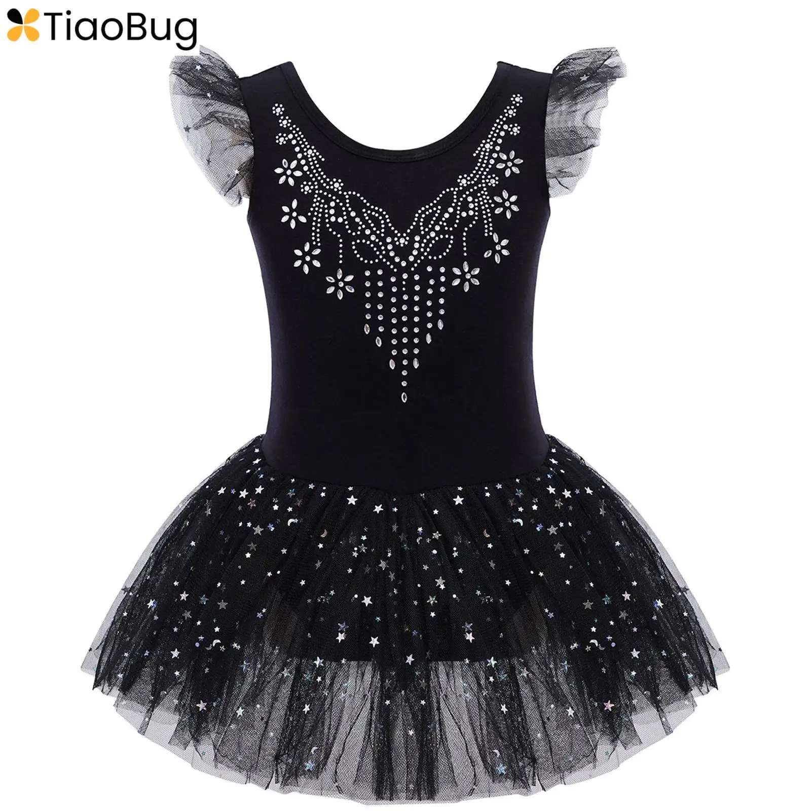Girls Figure Skating Dress Kids Ruffle Sleeves Bow Lyrical Dance Performance Costume Rhinestones Gymnastics Leotard Dress Ballet
Girls Figure Skating Dress Kids Ruffle Sleeves Bow Lyrical Dance Performance Costume Rhinestones Gymnastics Leotard Dress Ballet