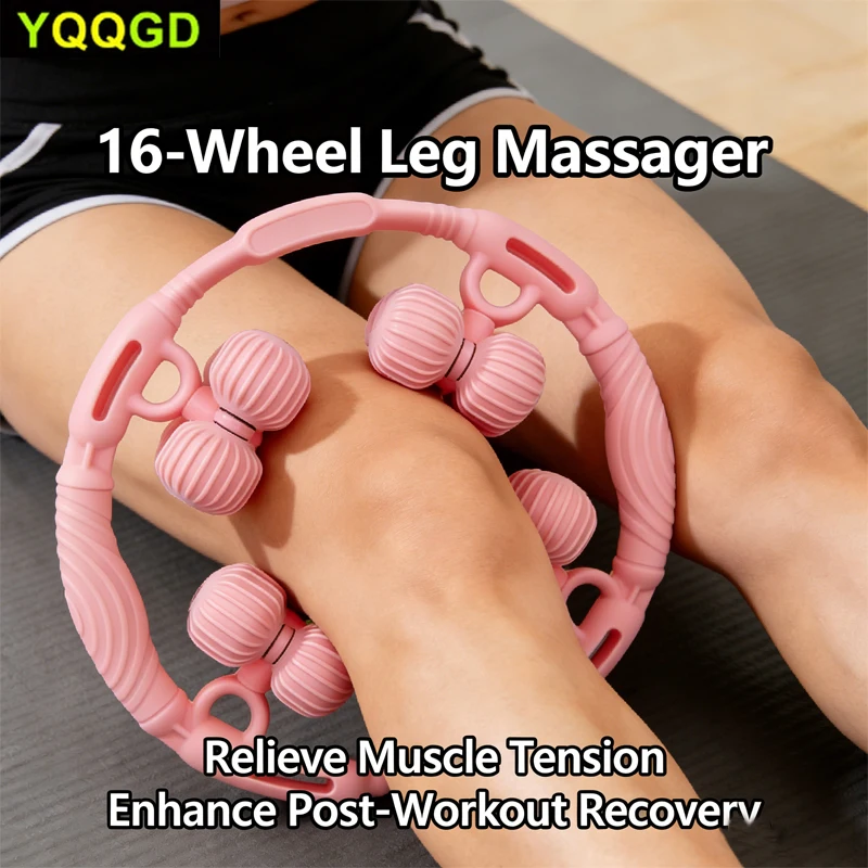 1PCS Leg Massager Roller 16-Wheel Deep Tissue Massage Roller for Leg Arm Tennis Elbow Muscle Pain Relief and Relaxation
1PCS Leg Massager Roller 16-Wheel Deep Tissue Massage Roller for Leg Arm Tennis Elbow Muscle Pain Relief and Relaxation
