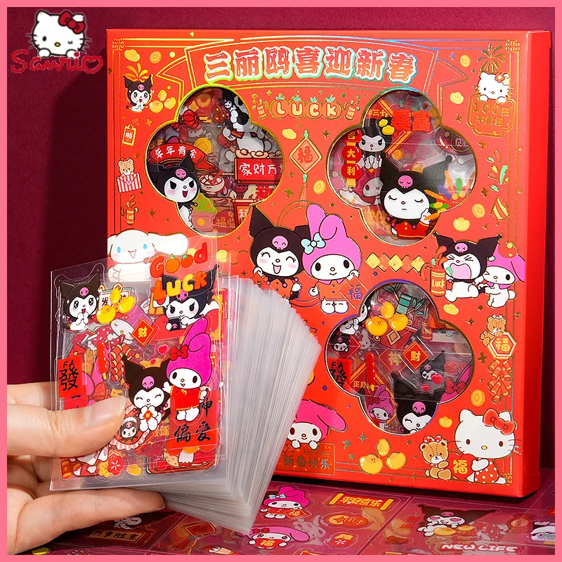 100pcs Sanrio Stickers Cute Cinnamoroll Kuromi My Melody Sticker For Laptop Girls Sanrio My Melody Anime Stickers Kids Toys Gift
100pcs Sanrio Stickers Cute Cinnamoroll Kuromi My Melody Sticker For Laptop Girls Sanrio My Melody Anime Stickers Kids Toys Gift