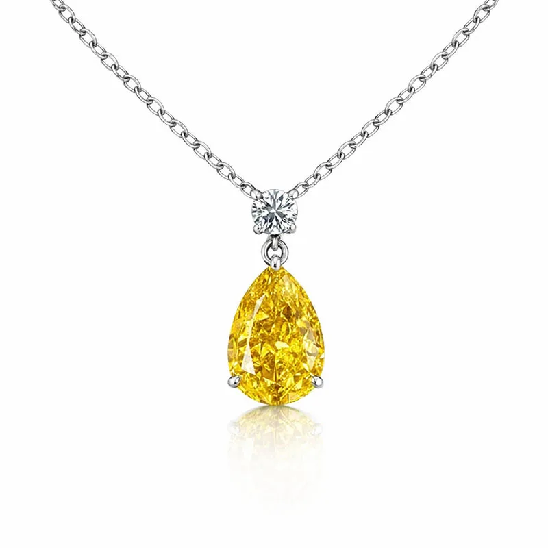 Custom Jewelry 14K Yellow Gold 1ct VS Lab Grown Yellow Diamonds Pendants for Women Fine Necklace Fine Jewelries Holiday Presents
Custom Jewelry 14K Yellow Gold 1ct VS Lab Grown Yellow Diamonds Pendants for Women Fine Necklace Fine Jewelries Holiday Presents