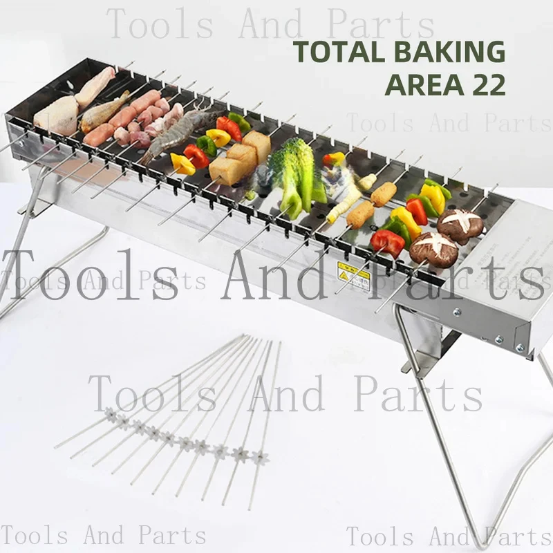 Grill Rack Automatic Flipping Barbecue Folding Charcoal BBQ Outdoor Camping
Grill Rack Automatic Flipping Barbecue Folding Charcoal BBQ Outdoor Camping