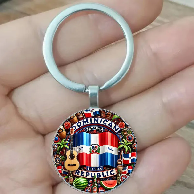 Wonderful keychain circular ideal gift for the Dominican Republic, Christmas and Halloween gifts
Wonderful keychain circular ideal gift for the Dominican Republic, Christmas and Halloween gifts