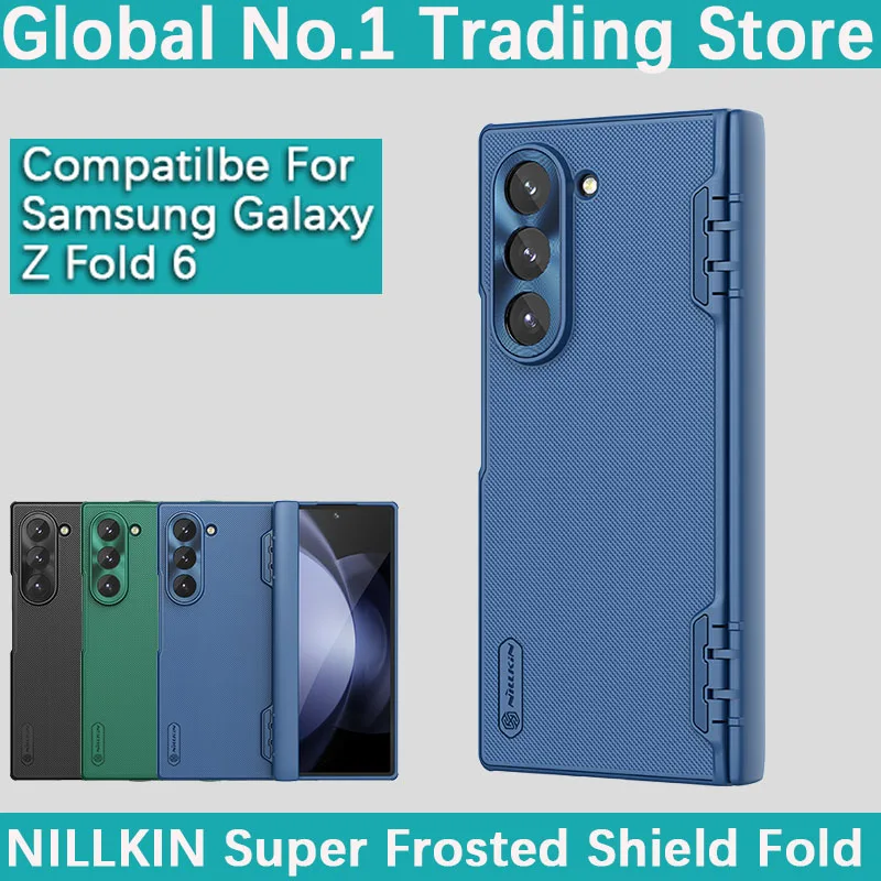 NILLKIN For Samsung Galaxy Z Fold 6 5G Super Frosted Shield Fold Anti fall airbag phone case Magsafe protective cover
NILLKIN For Samsung Galaxy Z Fold 6 5G Super Frosted Shield Fold Anti fall airbag phone case Magsafe protective cover