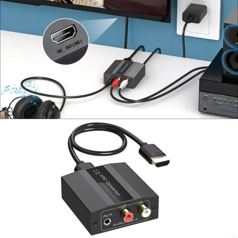 Optically Converter Sound Converter Sound Coaxial Converter 4K@60Hz HDTV Converter Digital to Analog Accessories 83CF
Optically Converter Sound Converter Sound Coaxial Converter 4K@60Hz HDTV Converter Digital to Analog Accessories 83CF