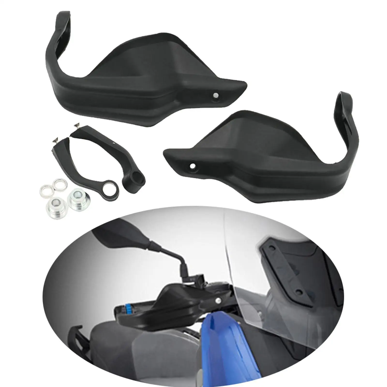 1 Pair ABS Motorcycle Hand Guard Handguards Protector Shield Protection Gear for BMW C400GT C400X 2019-2020 Black
1 Pair ABS Motorcycle Hand Guard Handguards Protector Shield Protection Gear for BMW C400GT C400X 2019-2020 Black