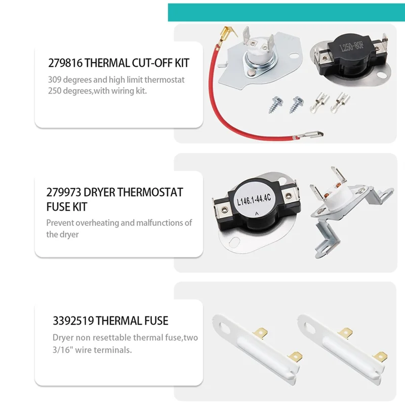 A01F-Dryer Heating Kit Fit Or Bravos MED5630HC1 MED5630HC2 MED5630HW1 MED5630HW0 MED5630HW2 MED3500FW1
A01F-Dryer Heating Kit Fit Or Bravos MED5630HC1 MED5630HC2 MED5630HW1 MED5630HW0 MED5630HW2 MED3500FW1