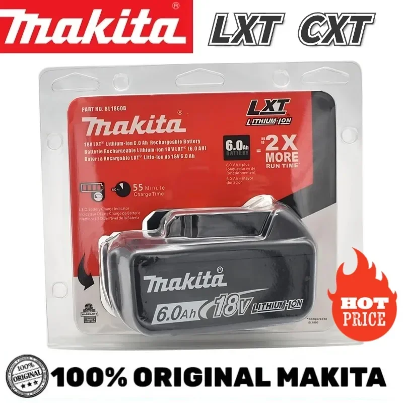 100% Original BL1860B Makita Battery for Makita 18V power tools DTW190 DTD156D DF487 DHP485 Replacement Li-ion battery
100% Original BL1860B Makita Battery for Makita 18V power tools DTW190 DTD156D DF487 DHP485 Replacement Li-ion battery